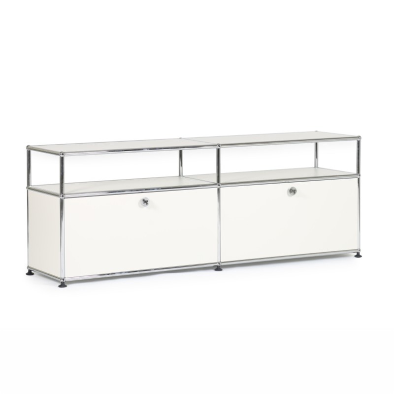 Side cabinet 2x2 Black