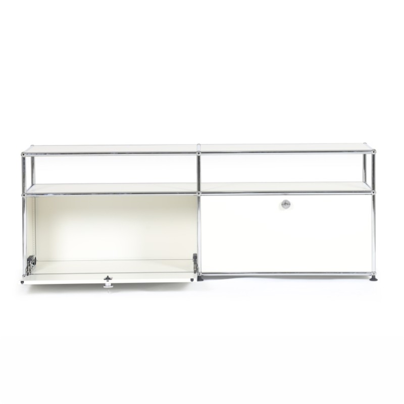 Side cabinet 2x2 Black