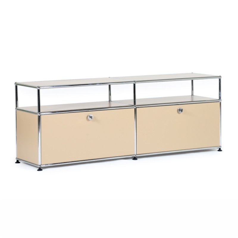 Side cabinet 2x2 Black