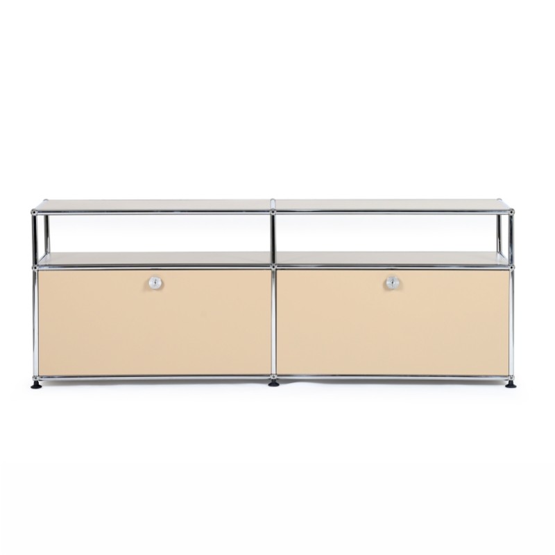 Side cabinet 2x2 Black