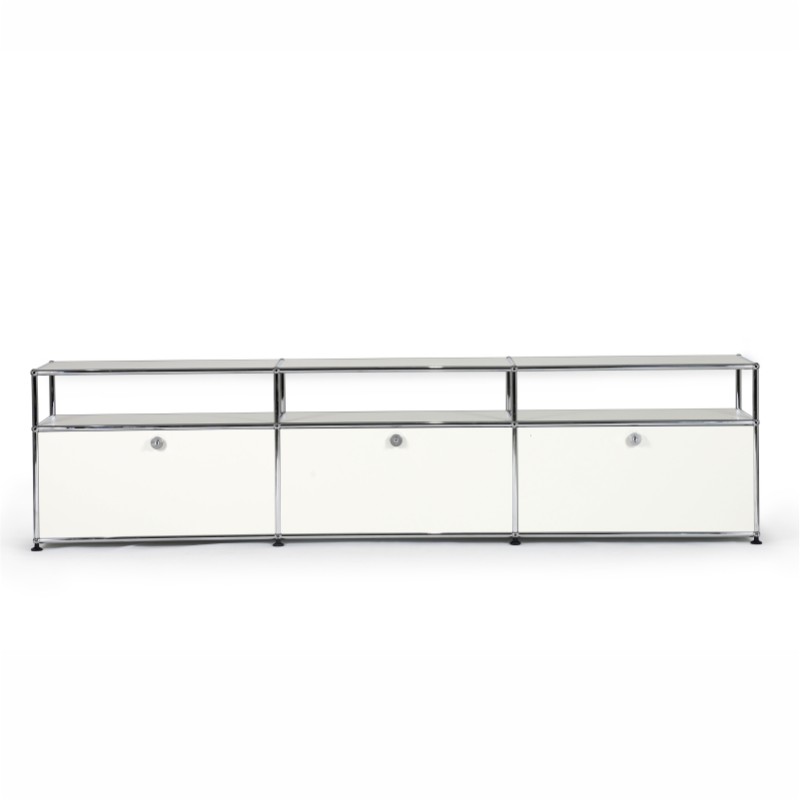 Side cabinet 2x3 Black