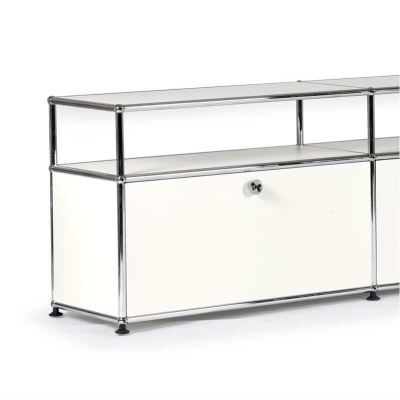 Side cabinet 2x3 Black