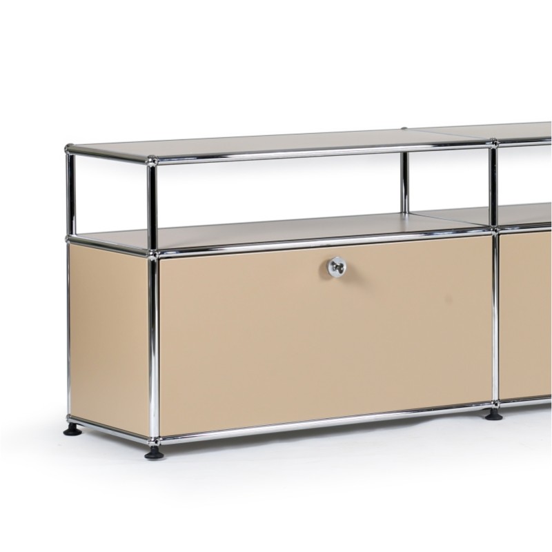 Side cabinet 2x3 Black