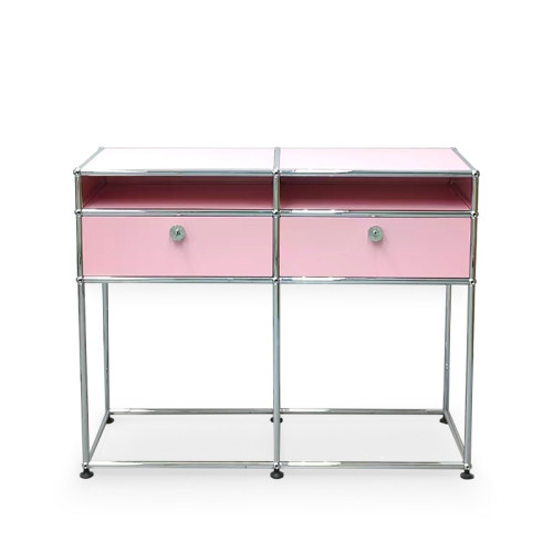 Side cabinet 3x2 Pink Side cabinet 3x2 Pink
