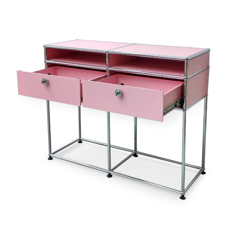 Side cabinet 3x2 Pink