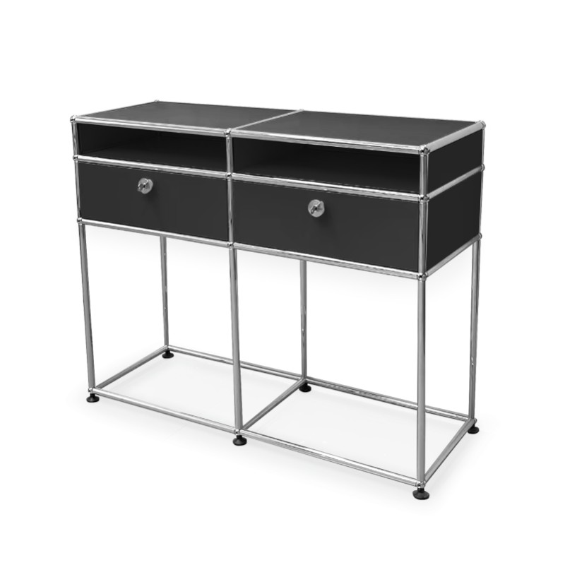 Side cabinet 3x2 Pink