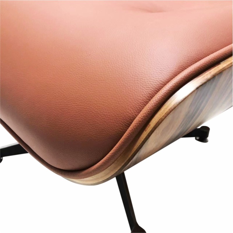 Charles Eames Chaise longue Reddish brown Leather Charles Eames Chaise longue Reddish brown Leather