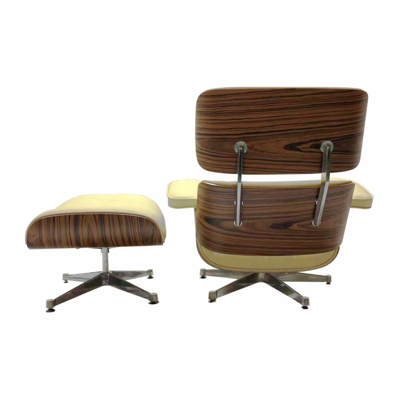 Charles Eames Chaise longue Yellow Leather Charles Eames Chaise longue Yellow Leather