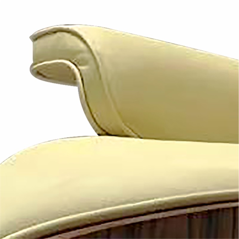Charles Eames Chaise longue Yellow Leather Charles Eames Chaise longue Yellow Leather