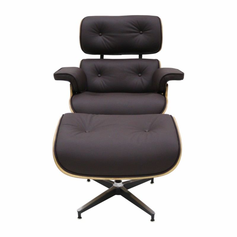 Charles Eames Lounge Chair and Ottoman Brown Charles Eames Lounge Chair and Ottoman Brown