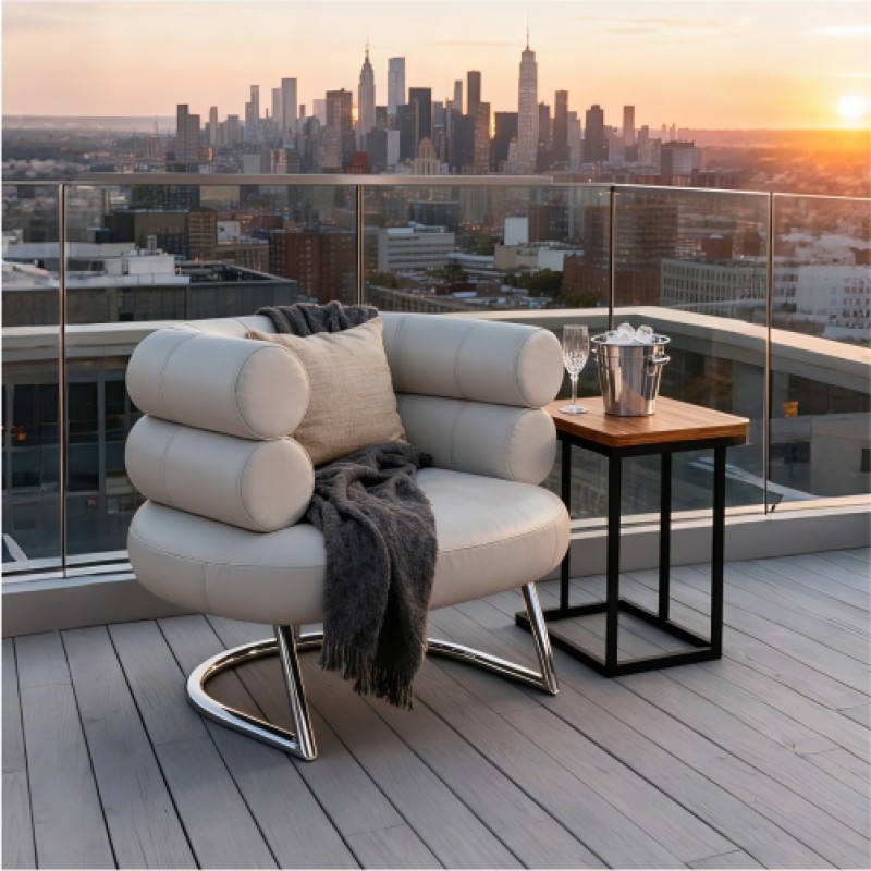 Bibendum chair inspired by Eileen Gray