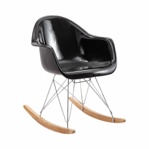 Eames Molded Plastic Armchair (Rocking Base)