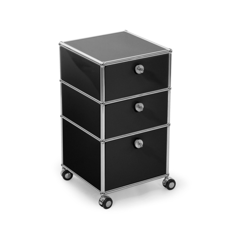 Side cabinet 3x1 pink Side cabinet 3x1 pink