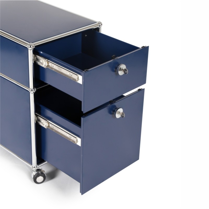 Side cabinet 2x1 blue Side cabinet 2x1 blue