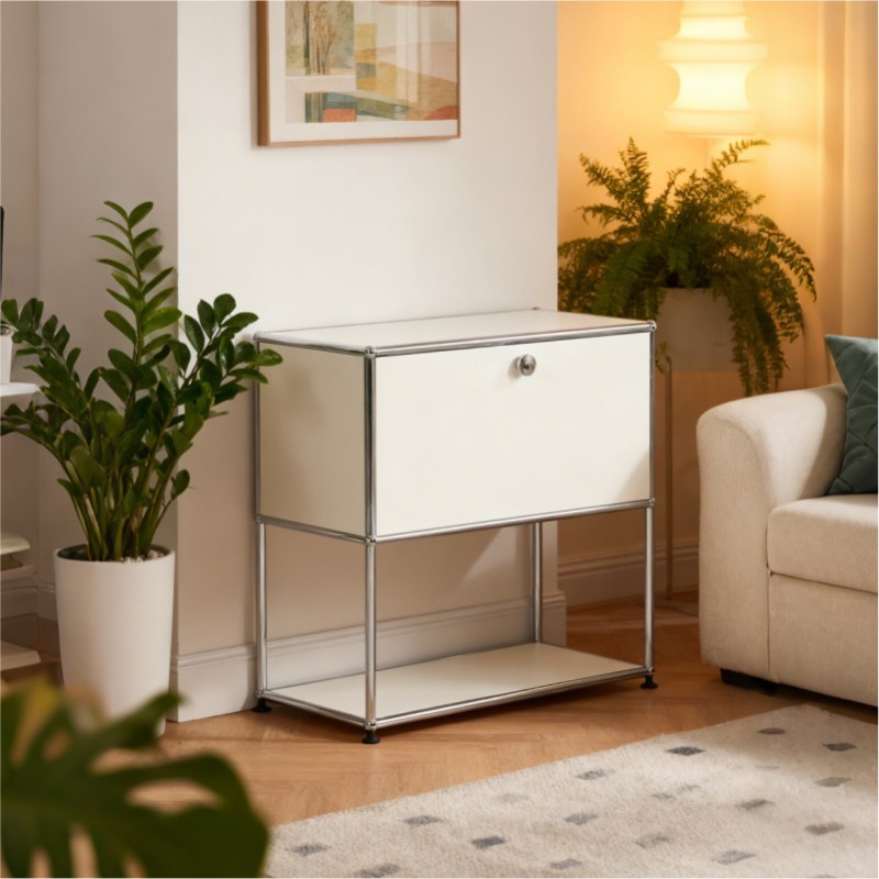 Side cabinet 2x1 Biege