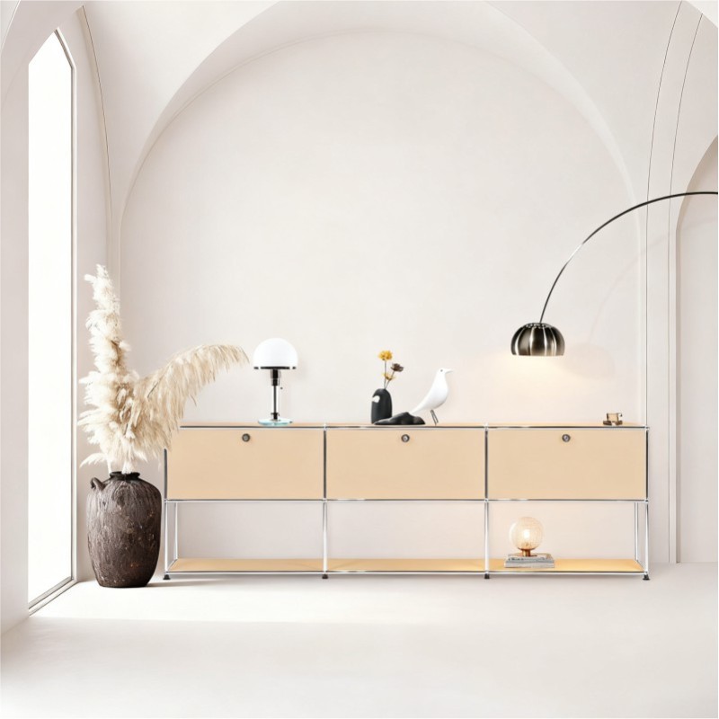Side cabinet 2x3 White