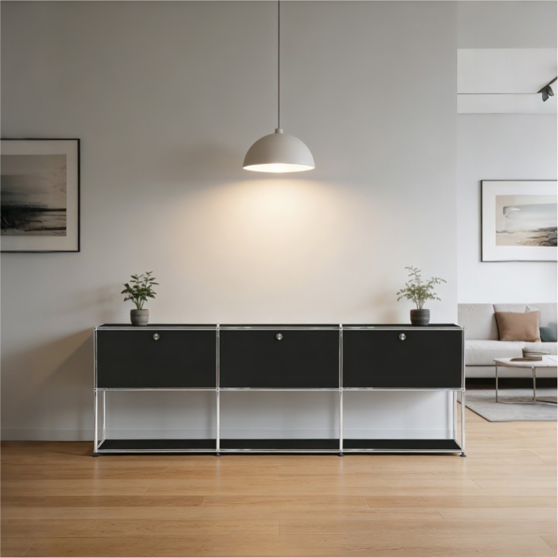Side cabinet 2x3 White