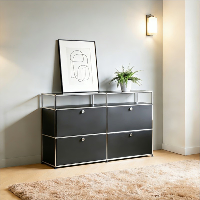 Side cabinet 3x2 Biege