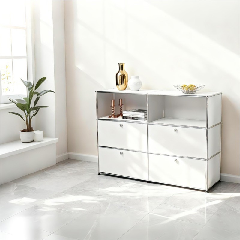 Side cabinet 3x2 Biege