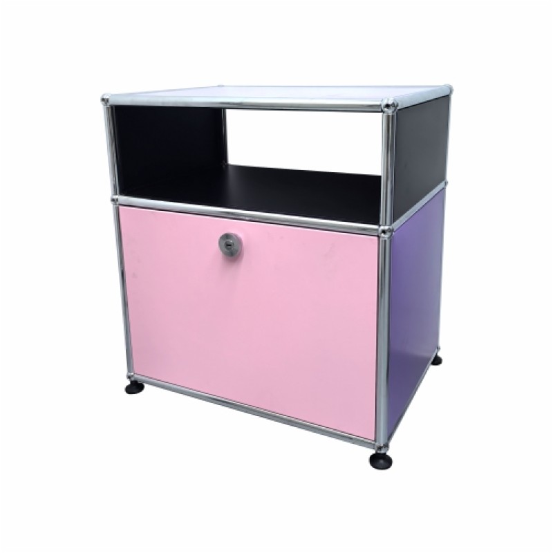 Side cabinet 2x1 Color blocking