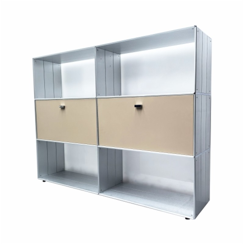 Side cabinet 3x2 Biege