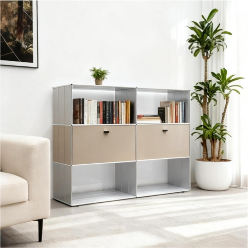 Side cabinet 3x2 Biege