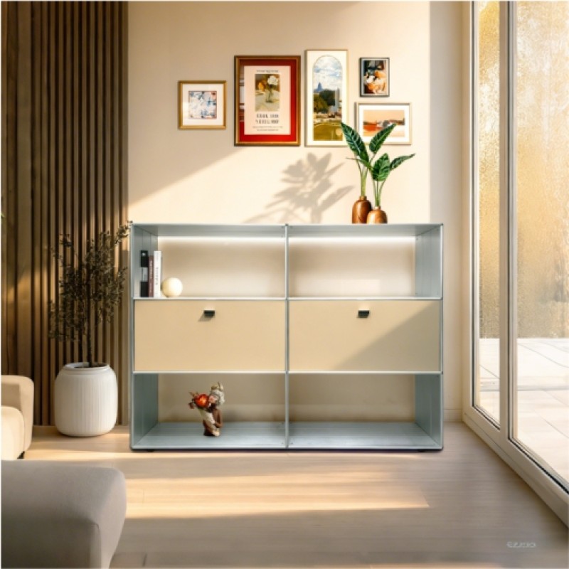 Side cabinet 3x2 Biege