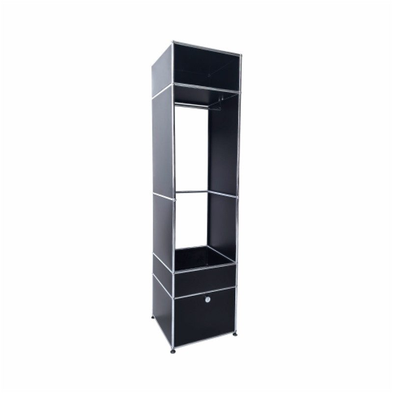Side cabinet 3x1 Black