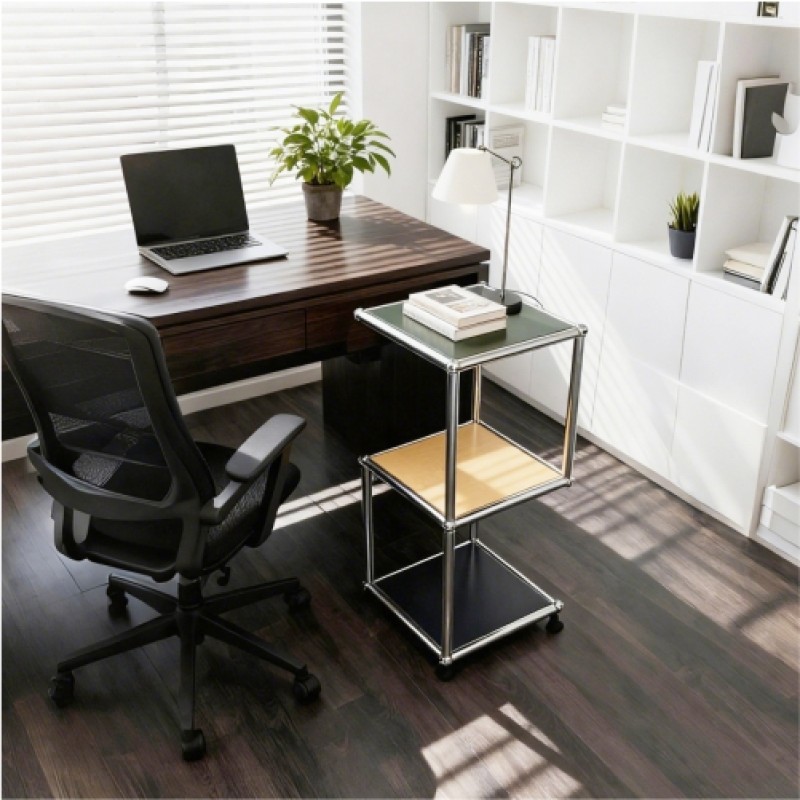 Side cabinet 2x1 Color blocking