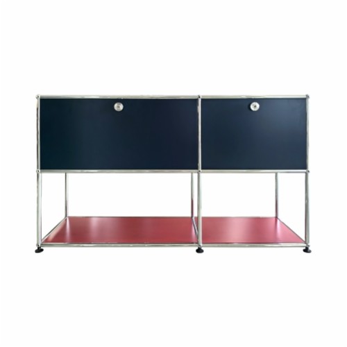 Side cabinet 2x2 Color blocking