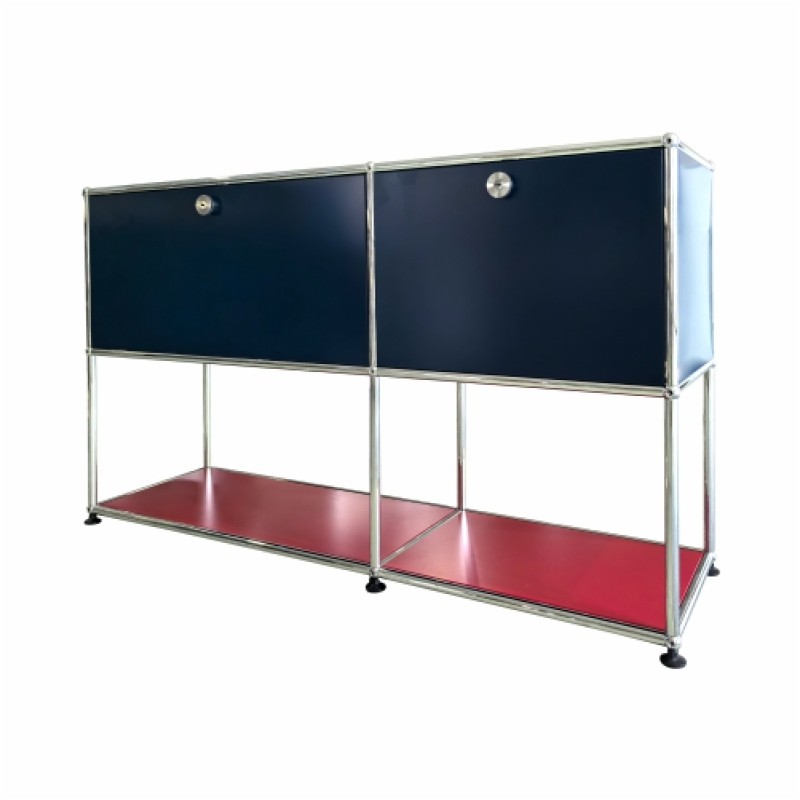 Side cabinet 2x2 Color blocking