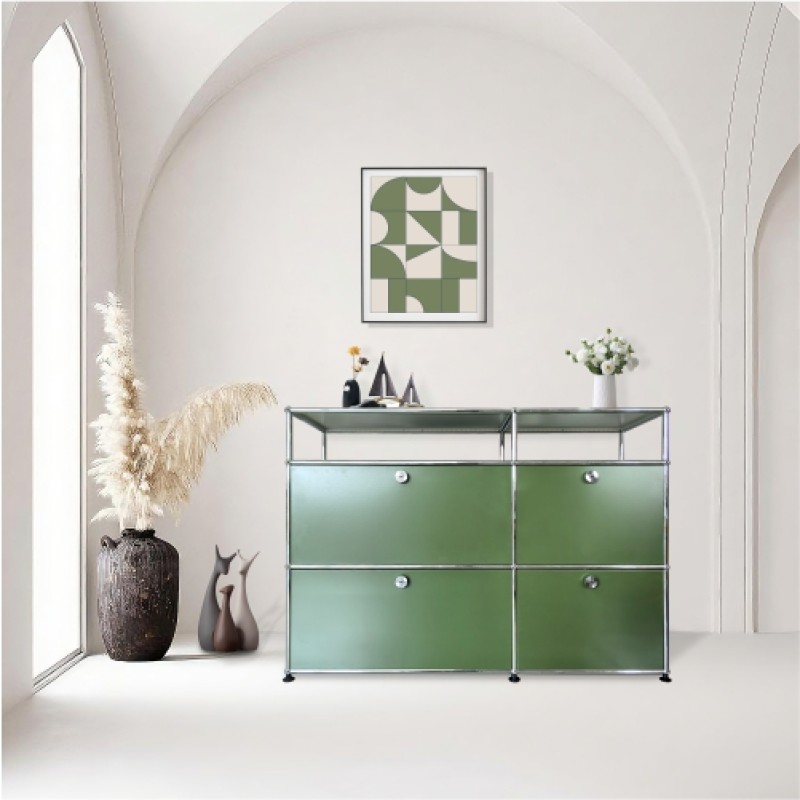 Side cabinet 3x2 Green