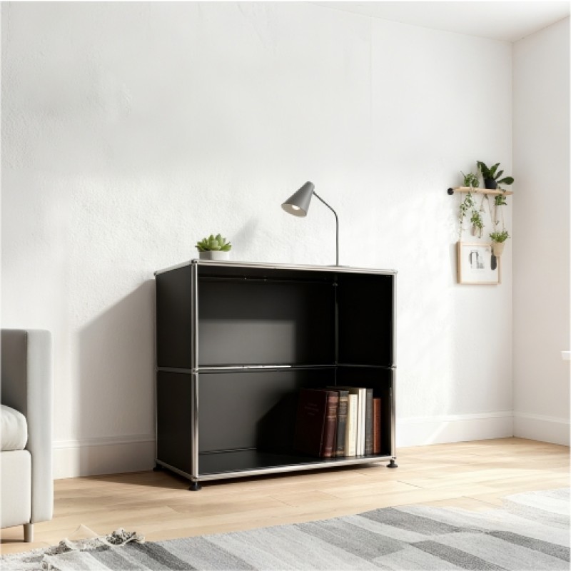 Side cabinet 1x1 Black