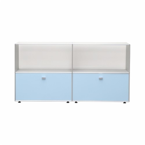 Side cabinet 2x2 Blue