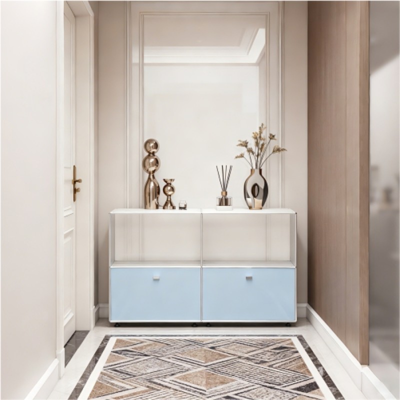Side cabinet 2x2 Blue