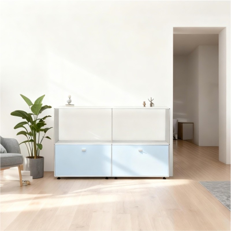 Side cabinet 2x2 Blue